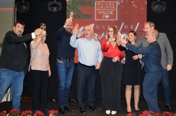 El PSOE celebra su cena de Navidad destacando que Guadalajara es la provincia de España en la que más alcaldes y alcaldesas socialistas gobiernan