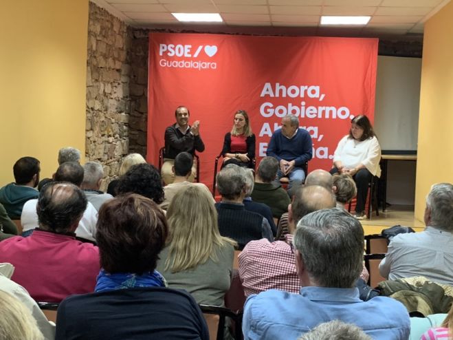 “Pedro Sánchez mencionó a Guadalajara en el debate, ha venido aquí y tiene una Ministra de la provincia, apostará por nosotros”