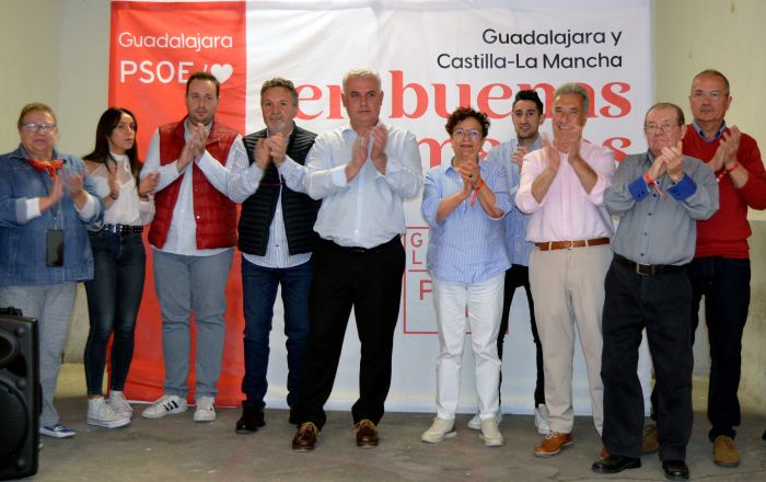 PSOE Guadalajara presenta sus candidaturas en Escariche, Mazuecos, Almonacid de Zorita, Ciruelas y Tendilla