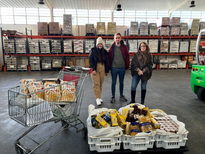 Juventudes Socialistas culmina su campaña ‘Navidad Solidaria’ con la entrega de su donación al Banco de Alimentos de Guadalajara