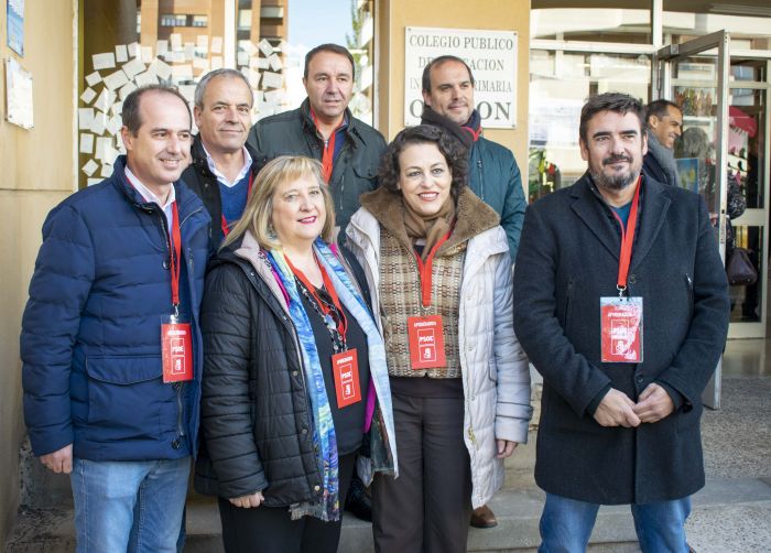 Valerio: “animo a todo el mundo a ir a su colegio electoral, que no haya nadie que luego se arrepienta de no haber votado”