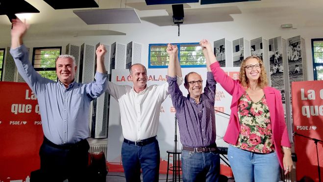PSOE Guadalajara cierra la campaña electoral celebrando una veintena de actos por la provincia en los que aboga por concentrar el voto en García-Page