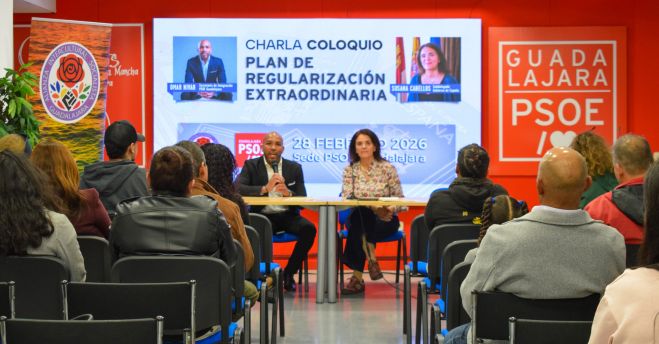 PSOE Guadalajara celebra una charla-coloquio para profundizar y resolver dudas sobre el Plan de Regularización Extraordinaria para migrantes