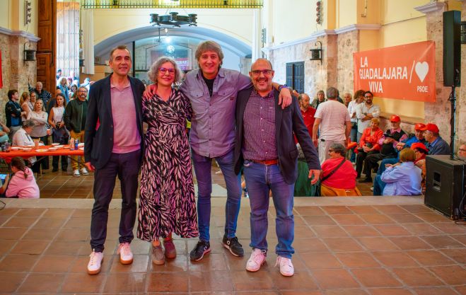 PSOE Guadalajara celebra el ‘Día de la Rosa’ reivindicando su “doble militancia con el partido y con la sociedad de Guadalajara y de Castilla-La Mancha”
